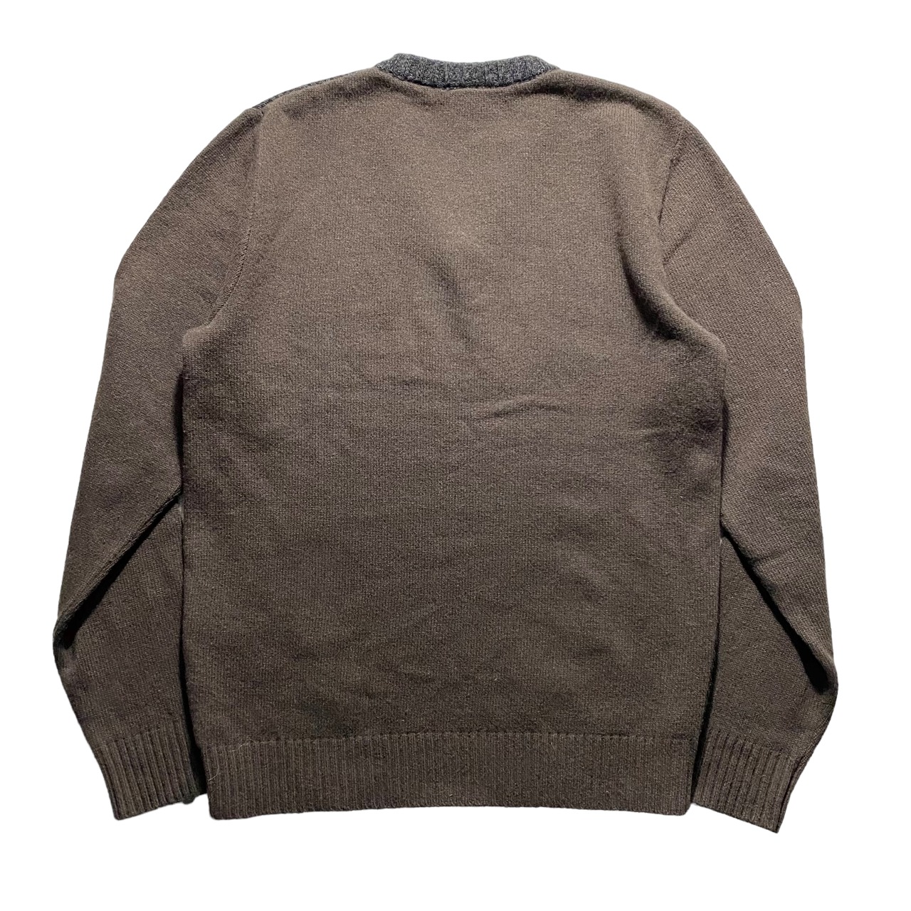 DOLCE&GABBANA front panel switching sweater