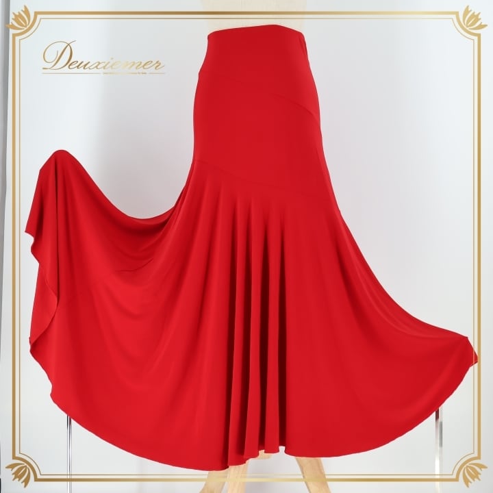 日本製 フラダンス衣装】レッド EKOLU EHIKU エコルエヒク ワンピース