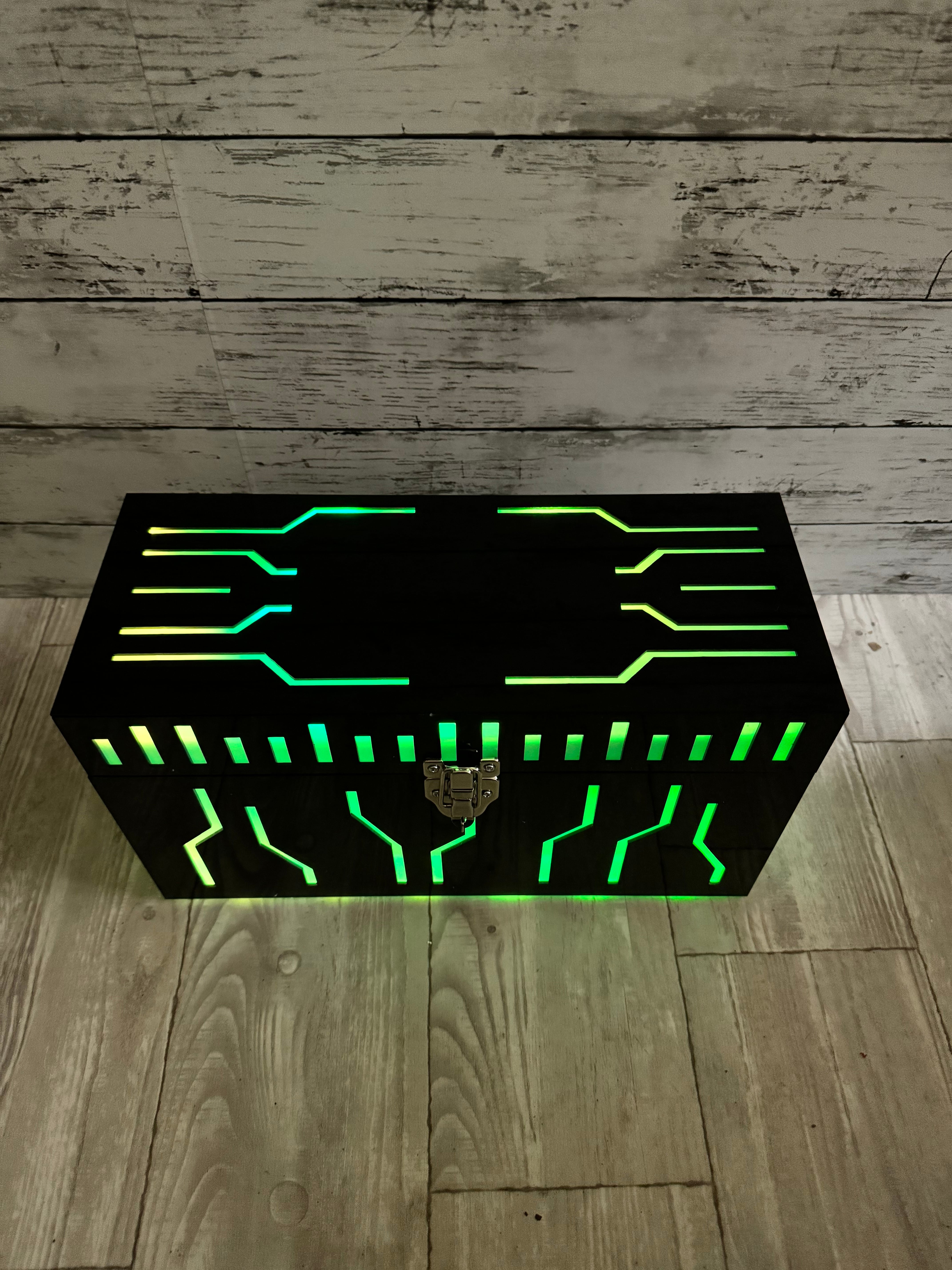 LED シャンパンケース 1本収納 ブラックライン ロゴ入れ対応可