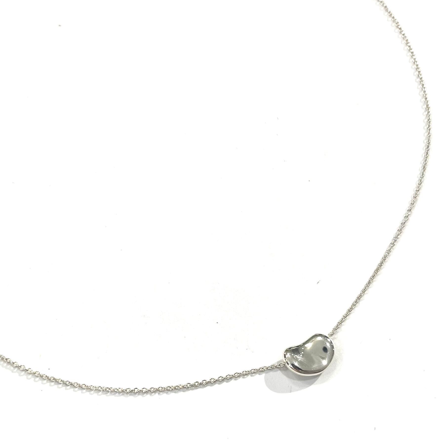 TIFFANY&CO.】2773 幸福ミニビーン ネックレス／Elsa Peretti／自然美