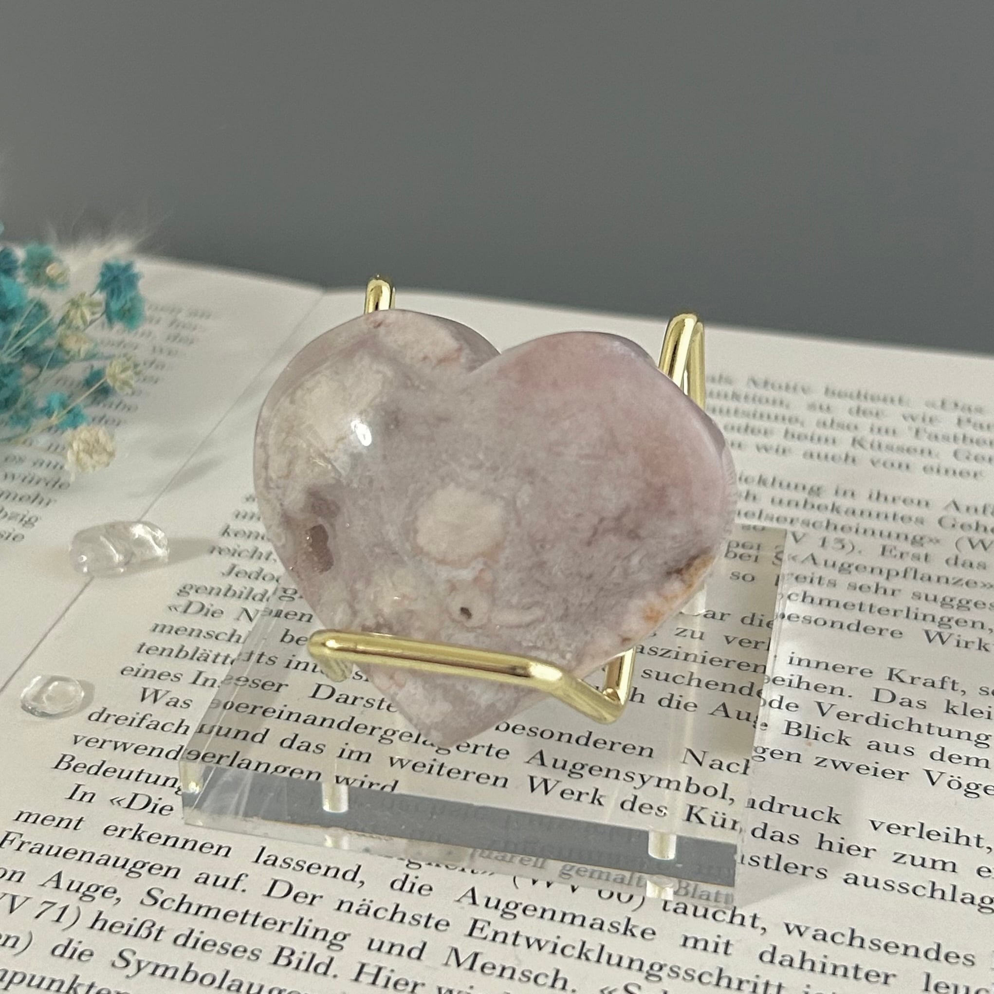 ピンクアメジスト ハート D | Violet Beaming Stone 〜天然石 ピンクアメジスト ハート D | Violet Beaming Stone 〜天然石