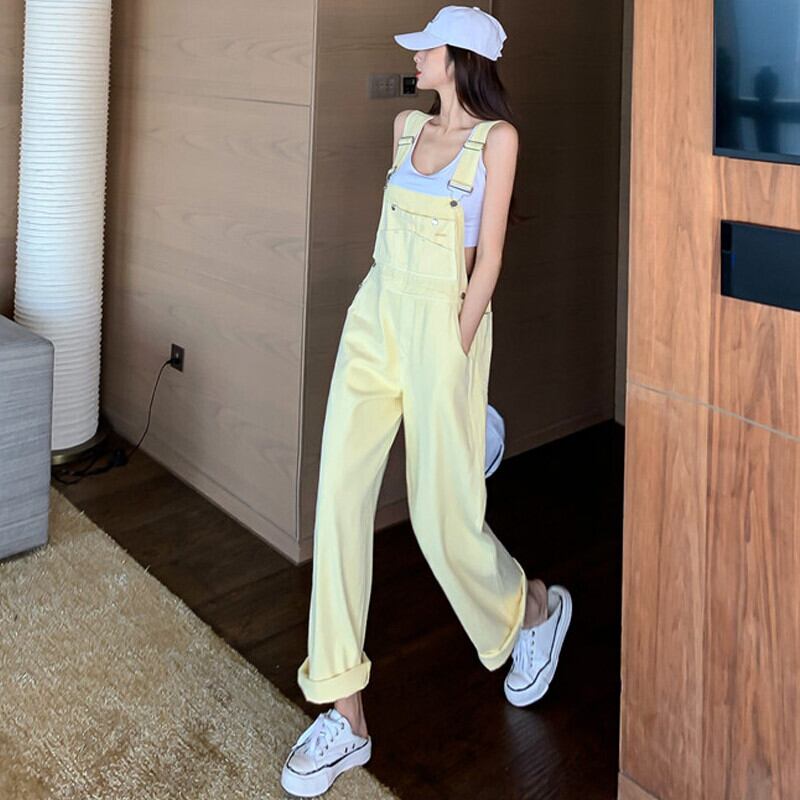 ルーズオーバーオール オータムカジュアル 秋物 ガールズファッション83910064374