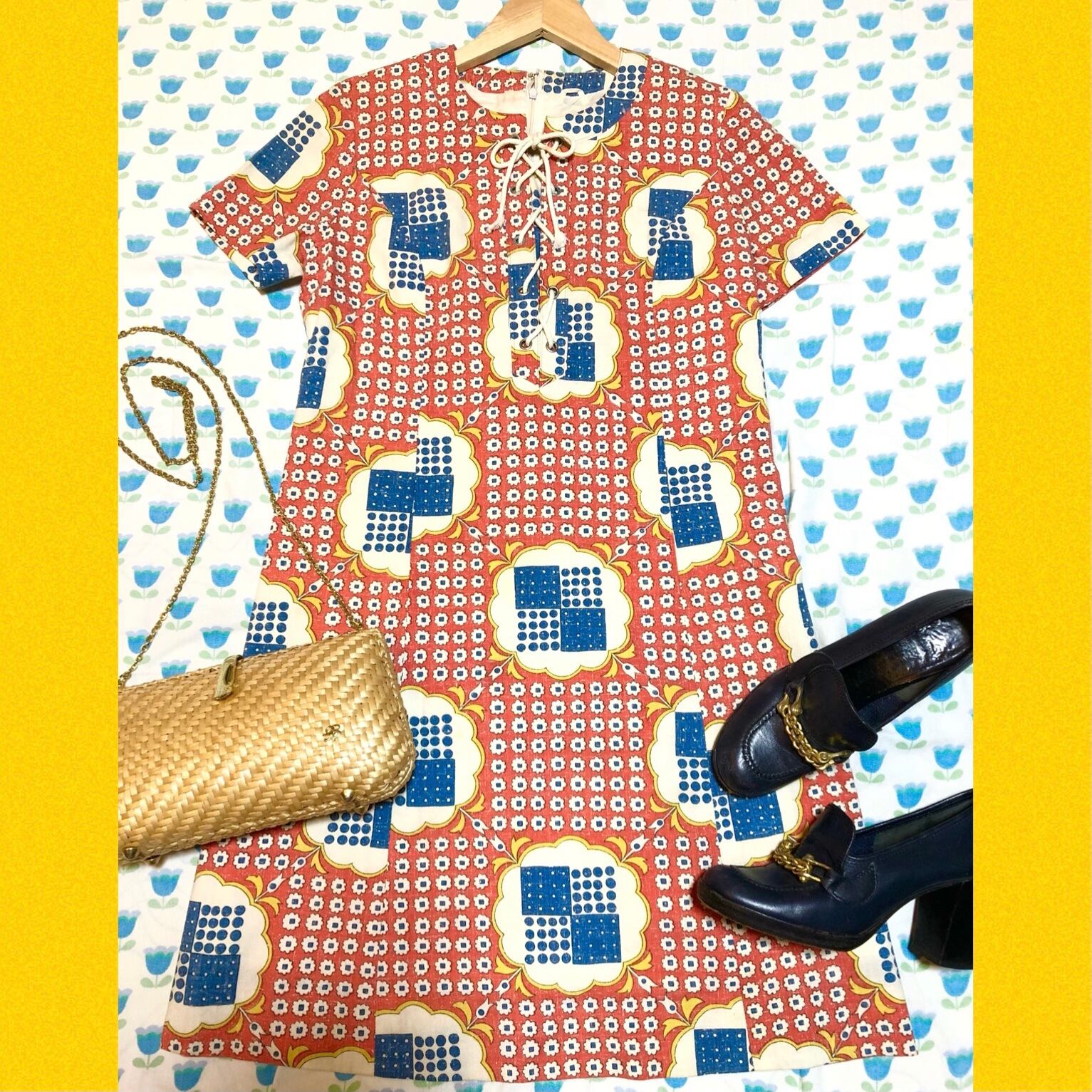 60s vintage ワンピース