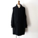 STILL BY HAND " W/N balcollar coat ( BLACK NAVY )"
