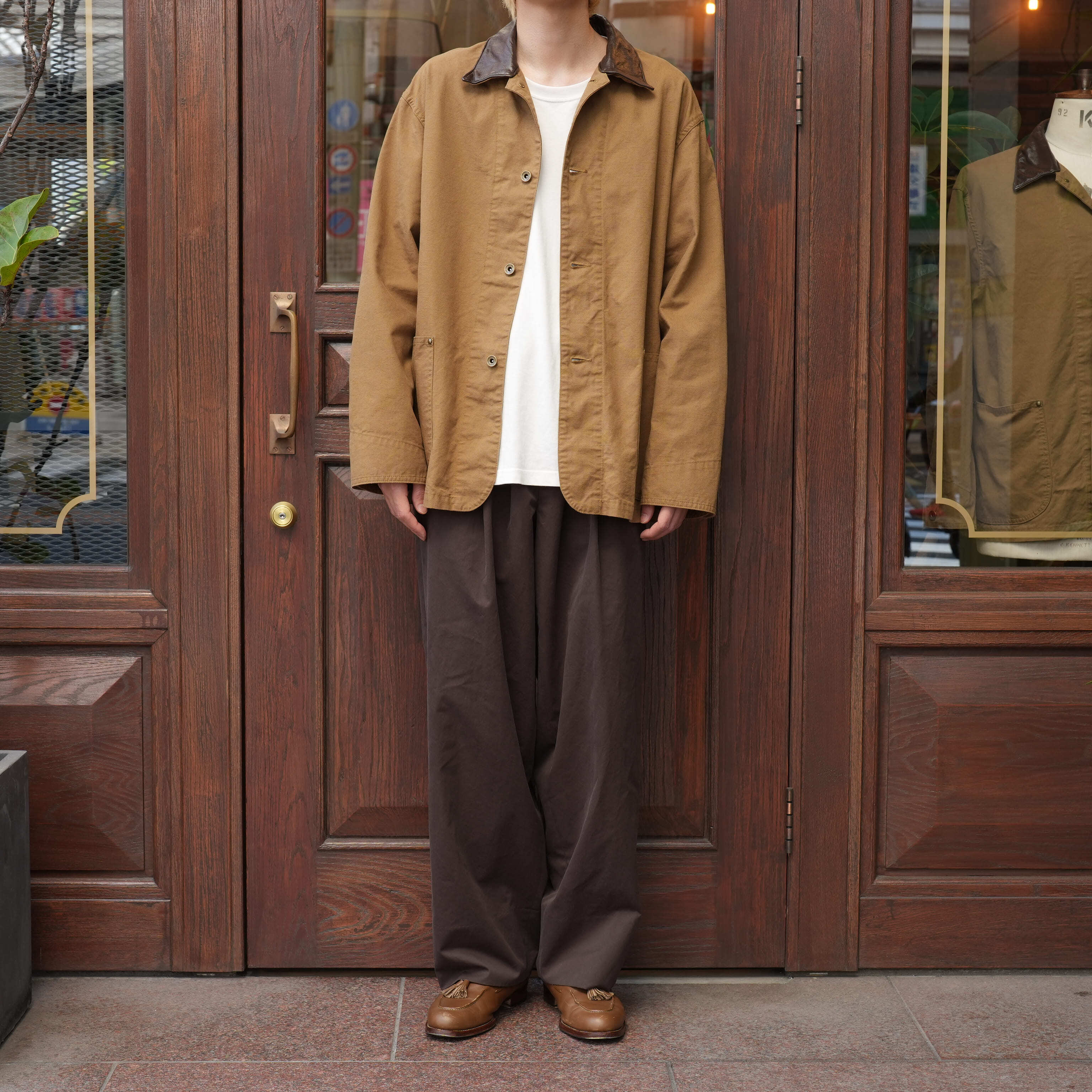 ジャケット・アウター Ulterior WASHED C/R/S DUCK COVERALL ULTERIOR - WASHED C/R/S DUCK COVERALL / ウォッシュド C/R/S ダック