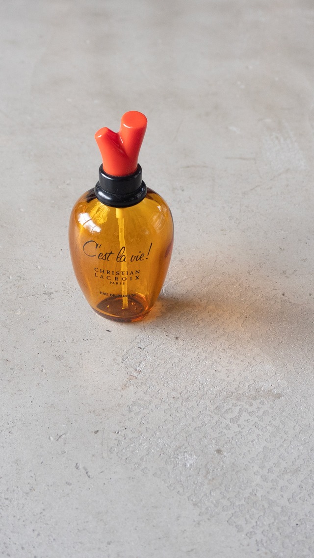 "Christian Lacroix" used Empty bottle of perfume