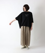 CUORE STORE/コットンワイドドルマンプルオーバー
