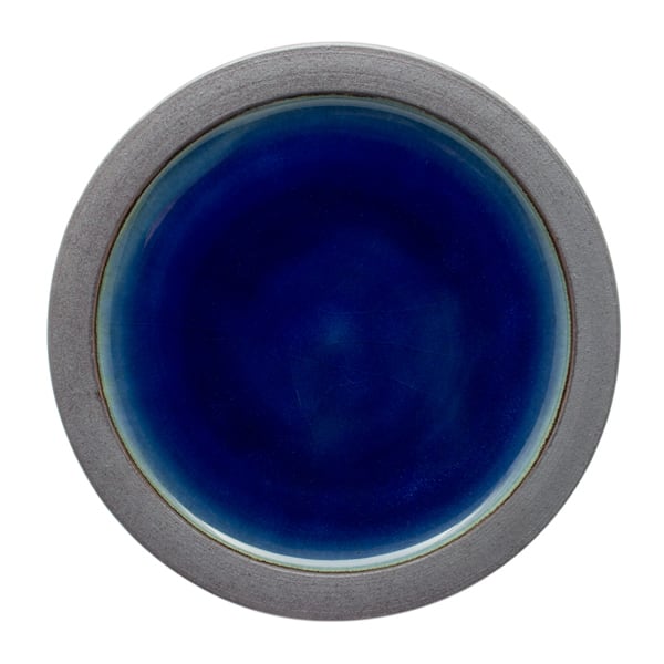 出西窯(しゅっさいがま) ふち鉄砂・呉須釉鉢 紙箱、栞、紀行文付き