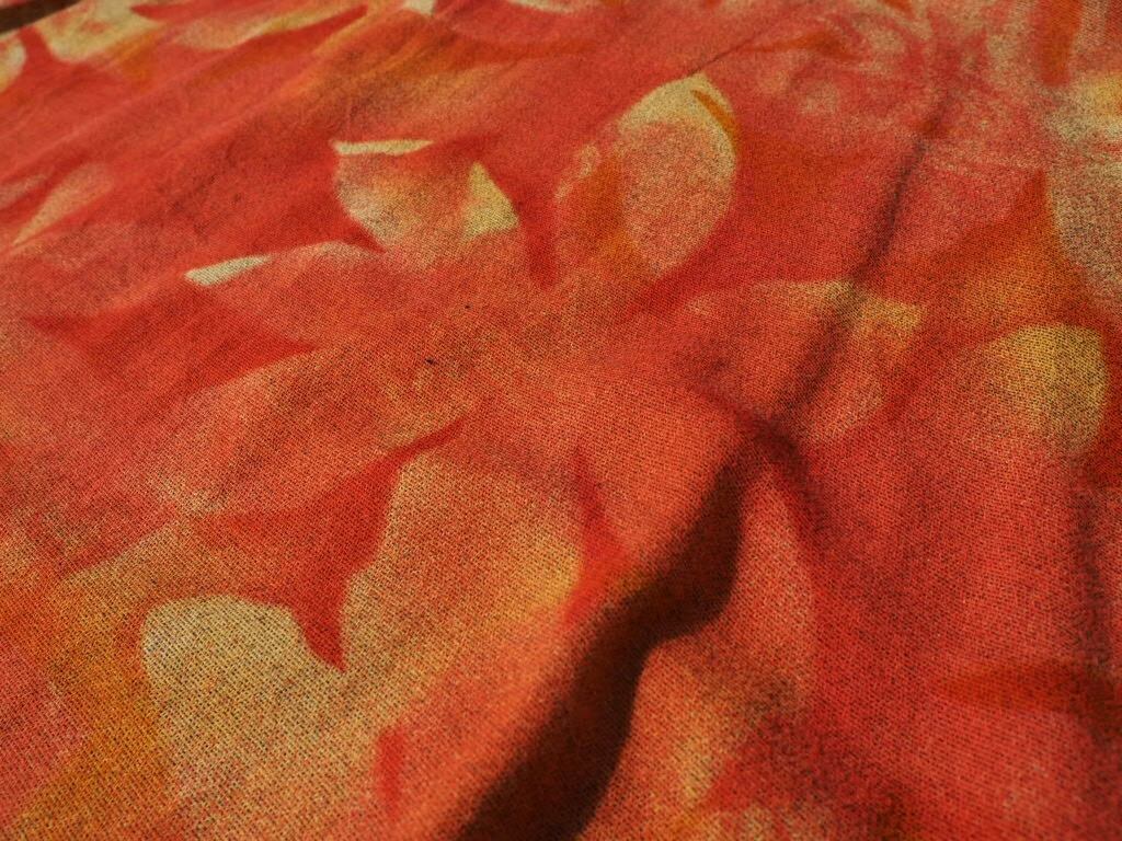 Haupt Flower printed Box silhouette drape shirt (made in Germany)