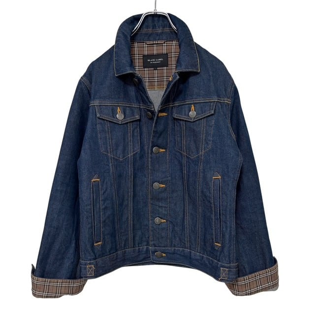 バーバリー ブラックレーベル デニムジャケット 中古 バーバリー