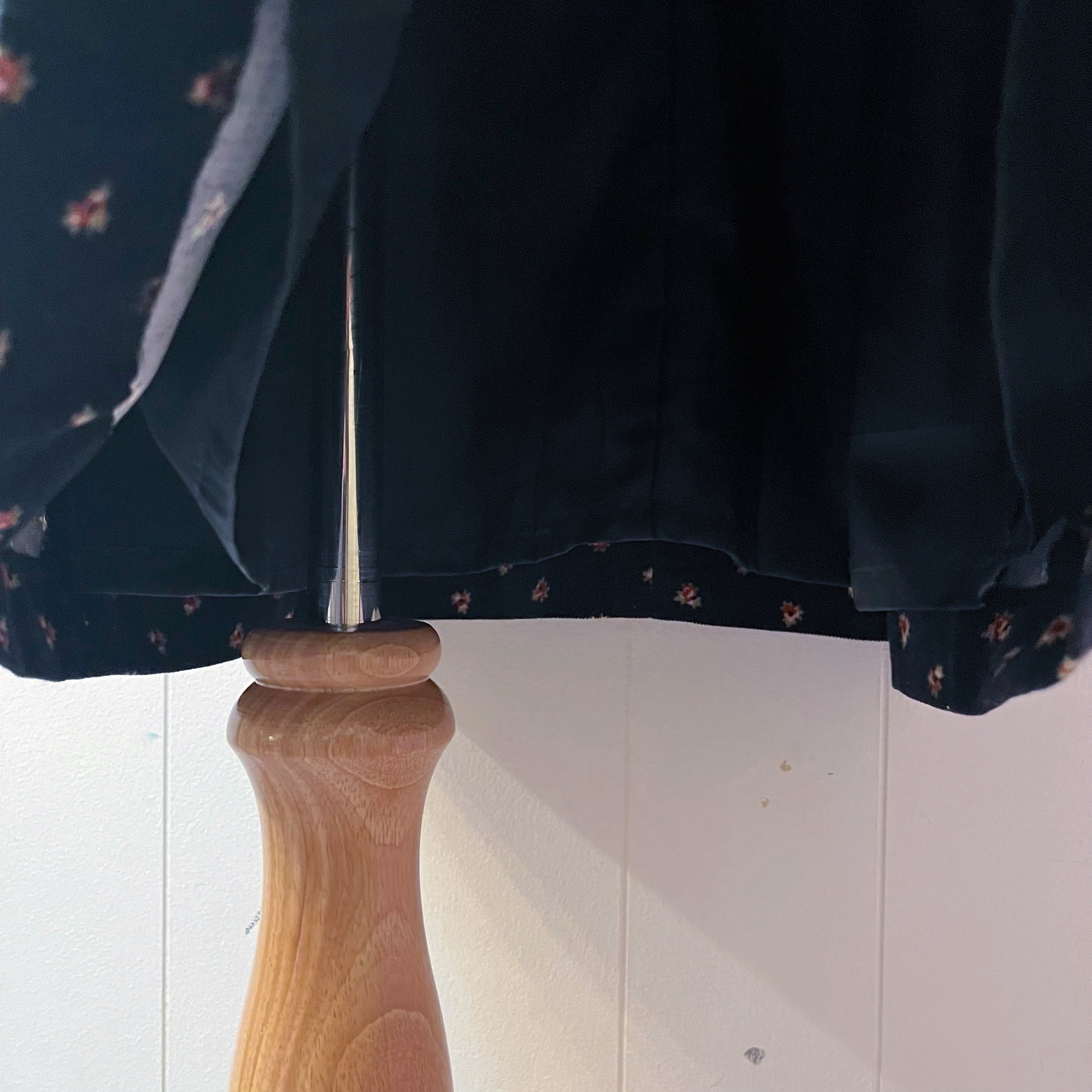 laura ashley / flower corduroy skirt