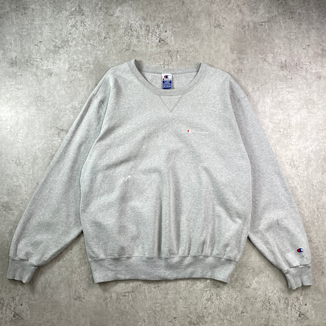 90年代 Champion チャンピオン ワンポイントロゴ刺繍 スウェットシャツ