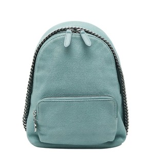 ステラマッカートニー ファラベラ SM リュック デイパック バックパック 468908 ブルー系 スウェード レディース Stella McCartney 【中古】