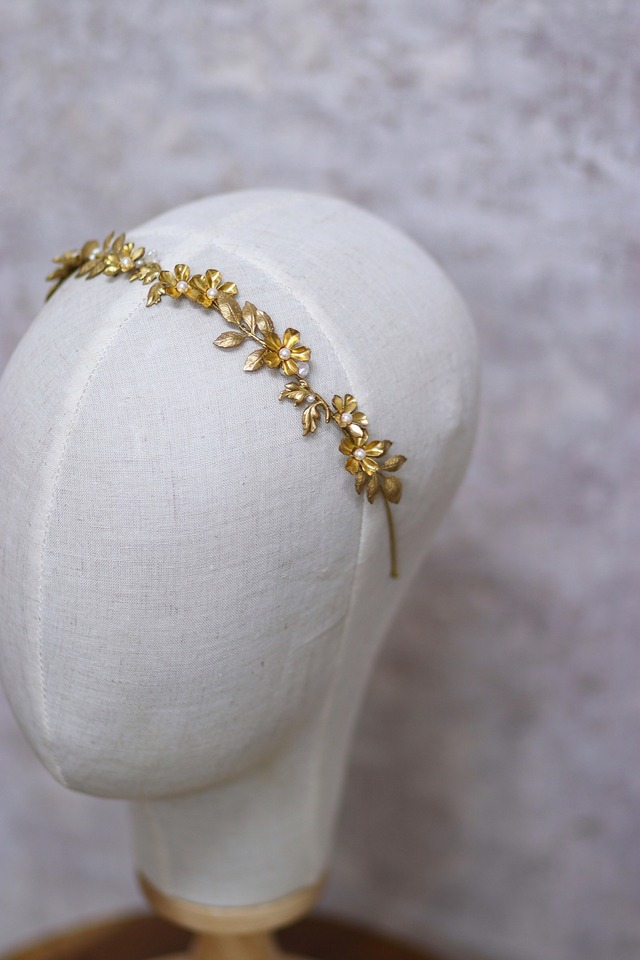 gold × pearl Ⅳ headband