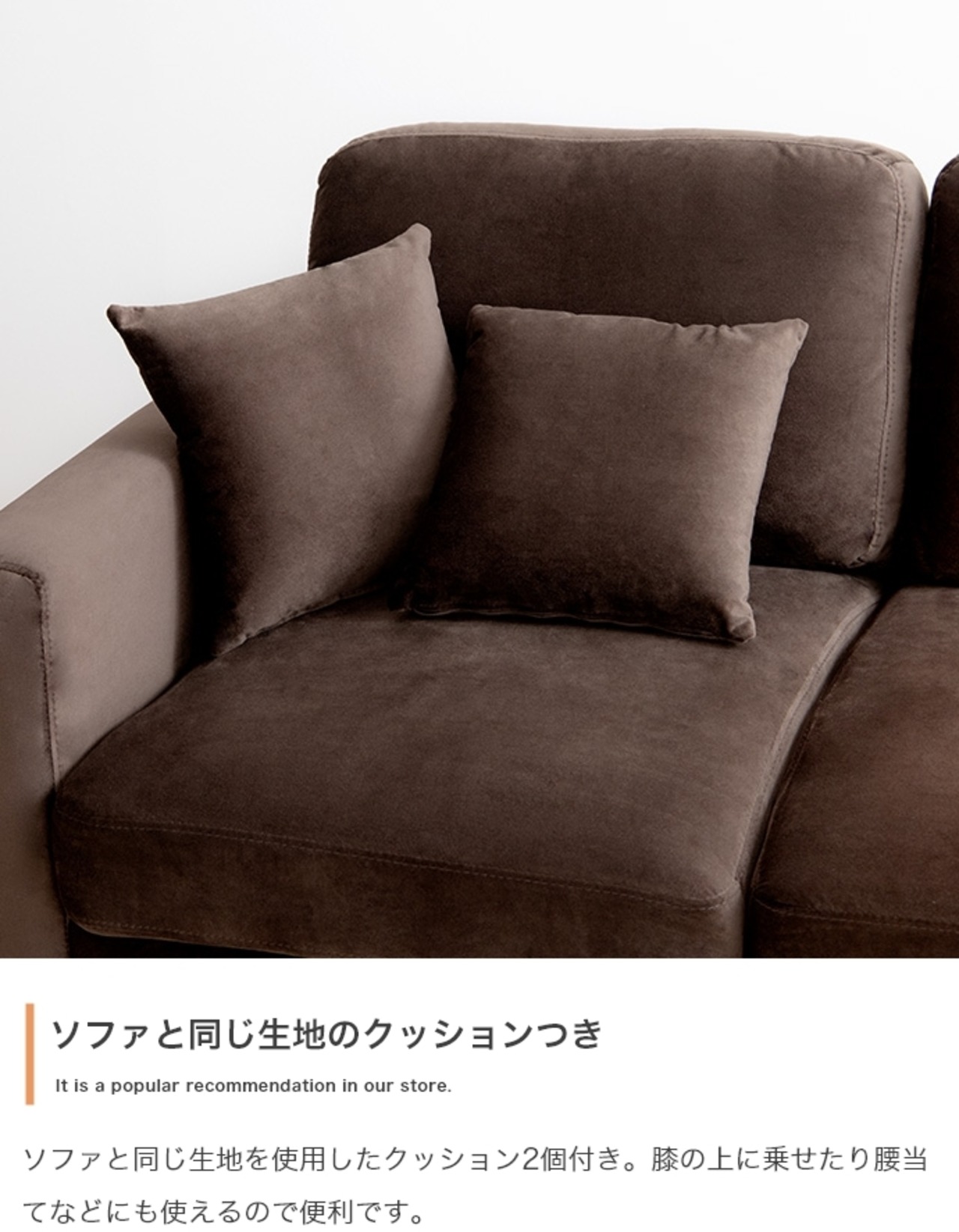 2人掛け ベロア ソファ アイアン脚