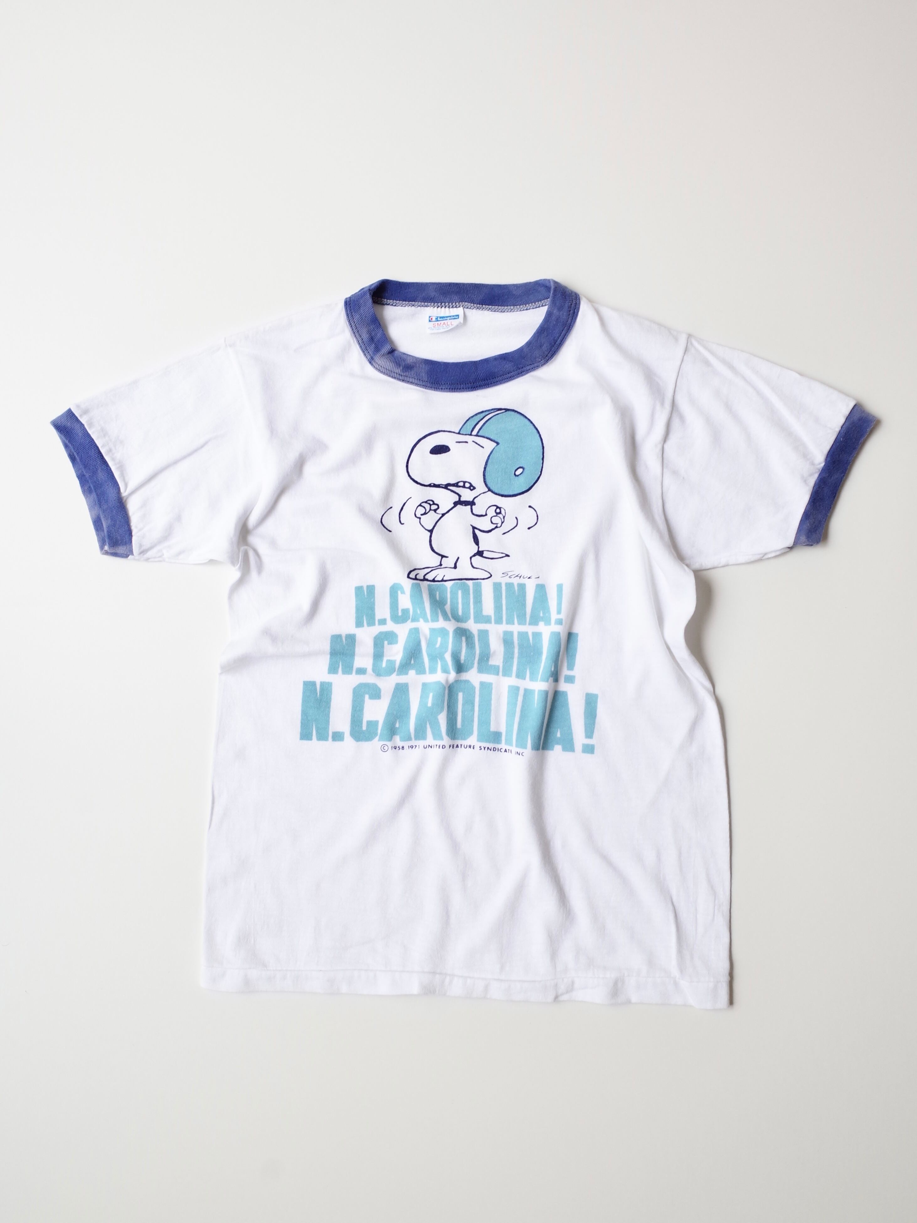 70s Champion SNOOPY ringer tee