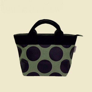 SALE！50%off キャンバスラバーポケット付きミニトートバッグ/2タイプ