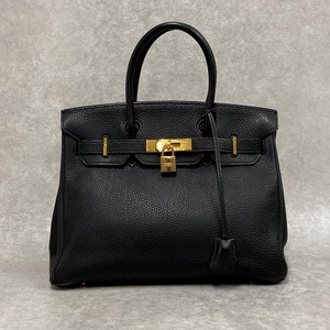 HERMES エルメス バーキン30 ハンドバッグ トゴ ブラック 7245-202205