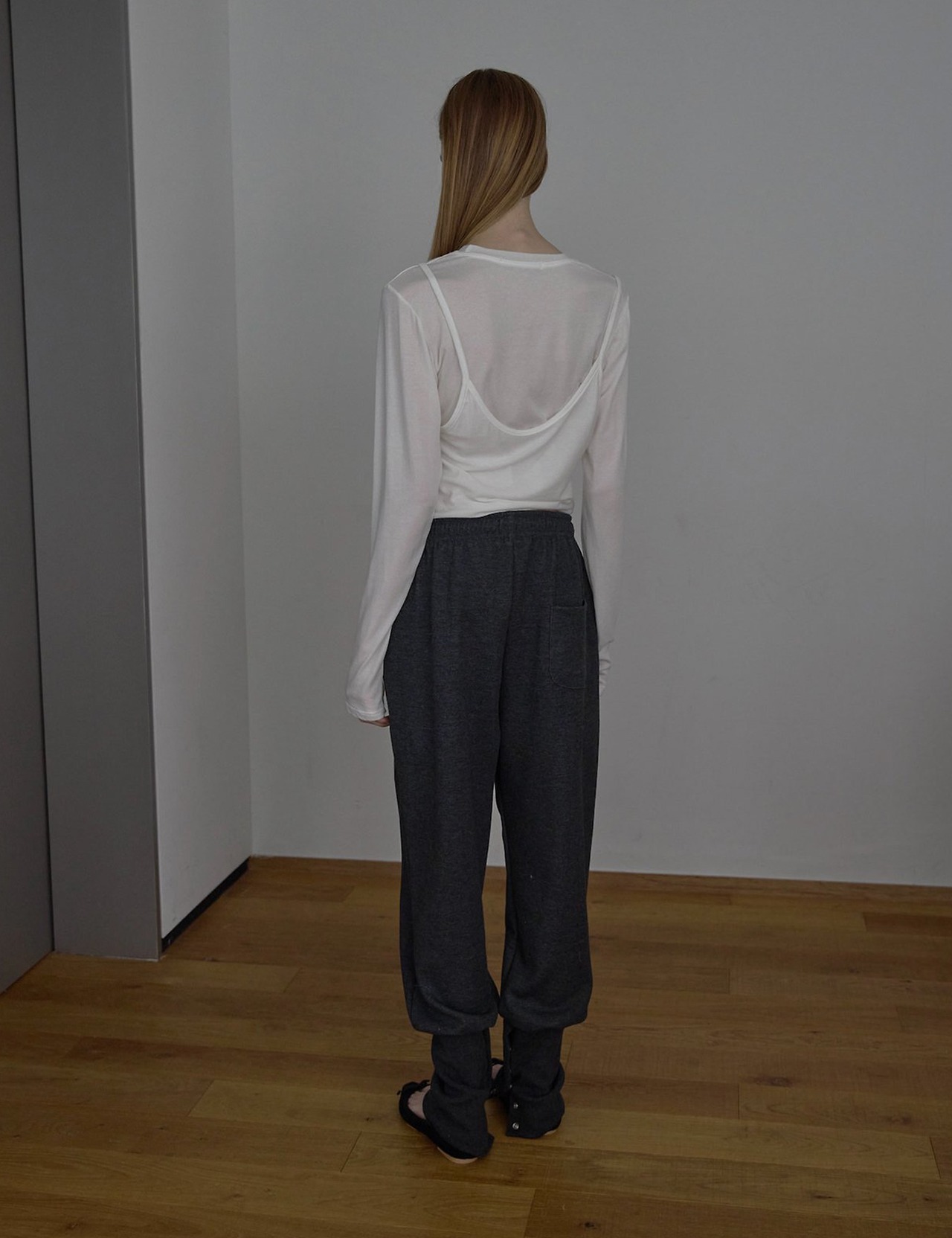 【新作5％OFF・3日間】Cuff Sweat Pants_3colors
