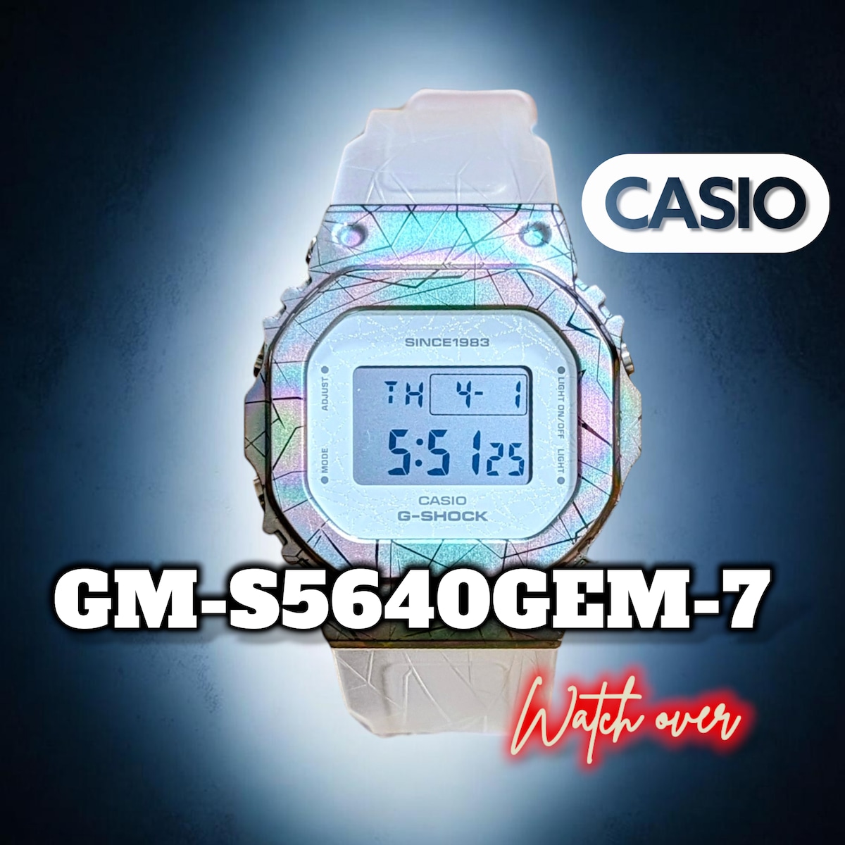 希少 G-SHOCK40周年限定モデル GM-S5640GEM-7 生産終了モデル | Watch over
