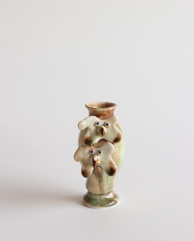 ランの妖精のフラワーベース 花瓶