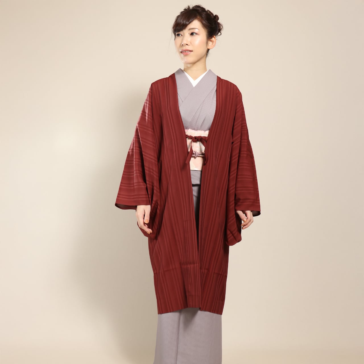 朱橙｜和装コートのおとづき正規取り扱い店