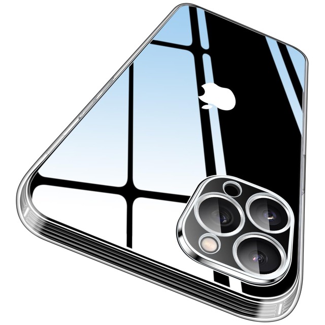 対応 iPhone 11Pro 用の ケース クリア 薄型 耐衝撃 カバー アイホン 11プロ case 米軍MIL規格 SGS認証 TPU 透明な背面 スマホ衝撃吸収 ソフト 滑り止め 指紋防止 黄変防止 ストラップホール付き カメラ保護 携帯 11Pro ケース 6.1インチ用(透明)