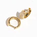 ダイヤモンド デザイン ピアス K18 / 0.260ct / 0.260ct