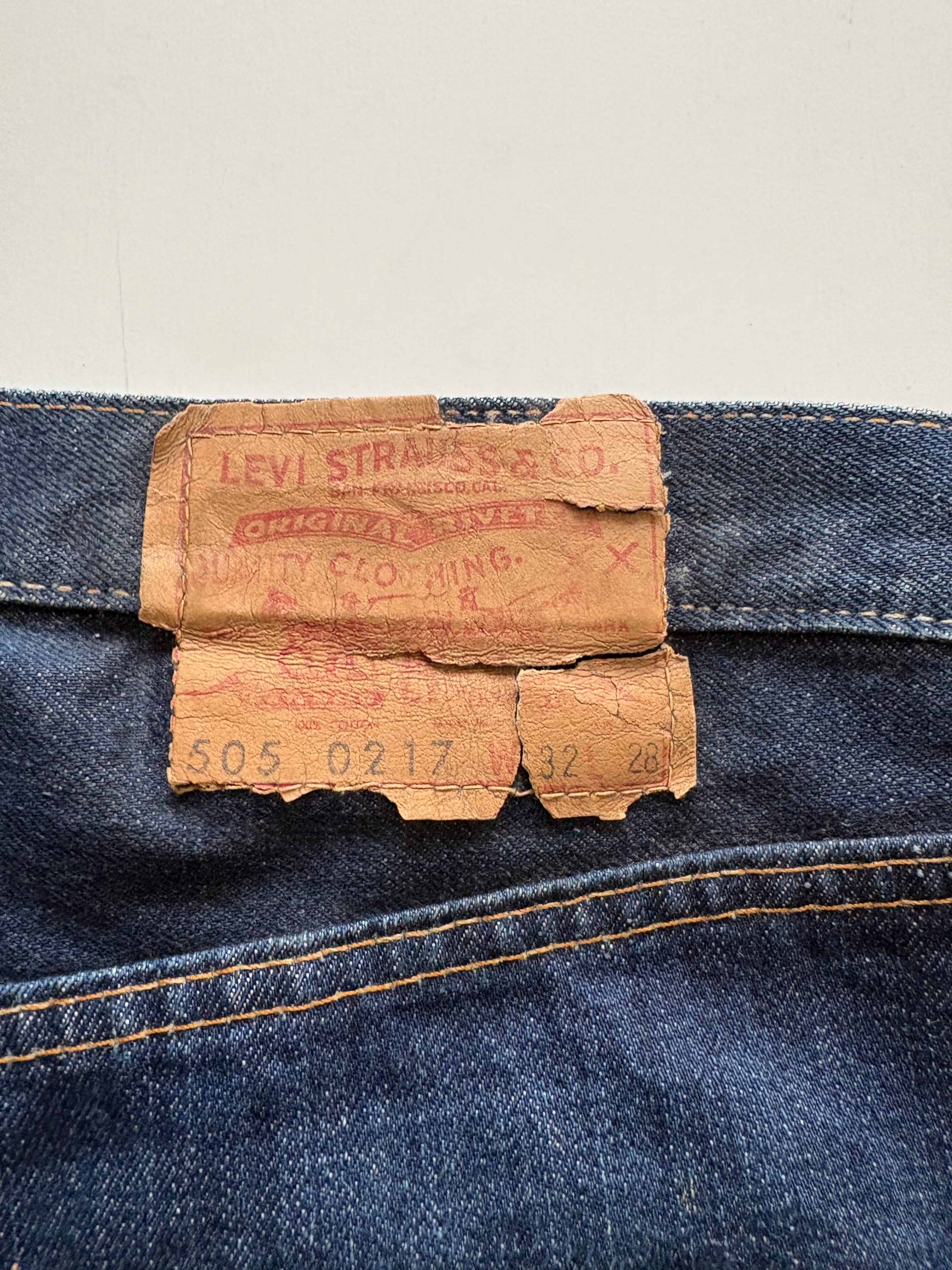 VINTAGE 】LEVI'S 505 Big E | SPC