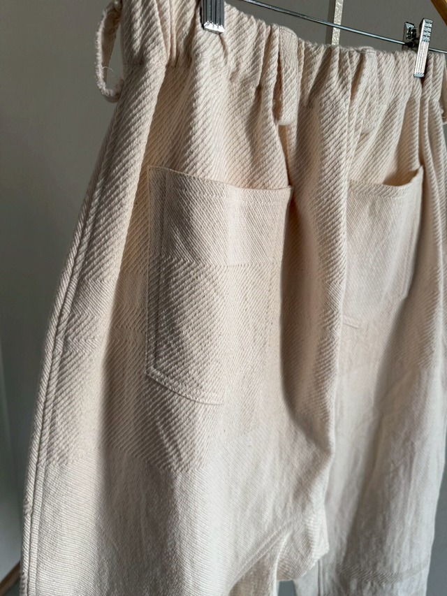 53) deniime zengo サイズ1　変わり織/白 　玉木新雌 tamaki niime