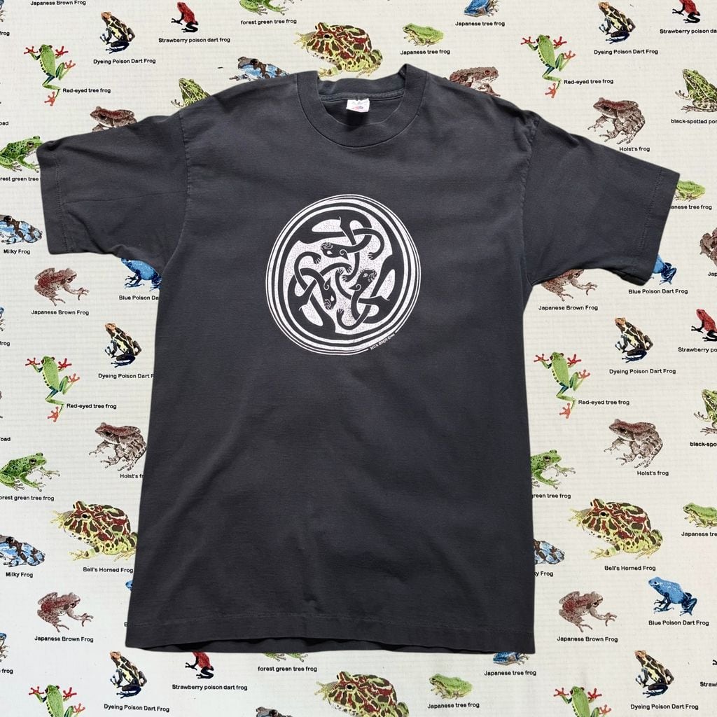 90s R. Magritte ルネマグリット アート Tシャツ L ブラック 00's ルネマグリット アート Tシャツ ル・グラン・スタイル Rene