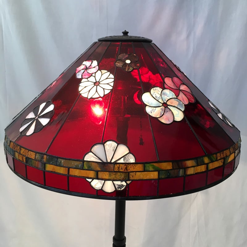 ステンドグラス 】 花毬(はなまり)_YY | ステンドグラス工房かわもと