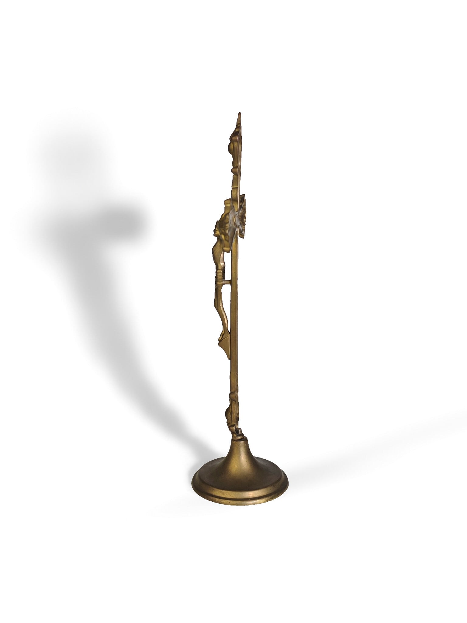 ヴィンテージ雑貨 真鍮製アンティーク十字架（キリスト磔像付き） | ORATIO