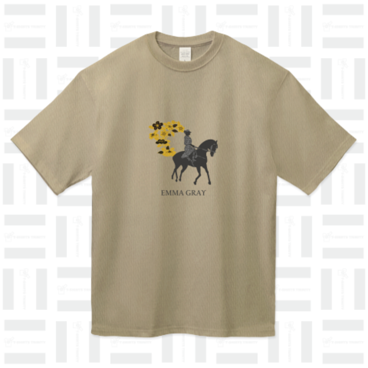 flower / ハイグレードビッグシルエットTシャツ(9.1オンス