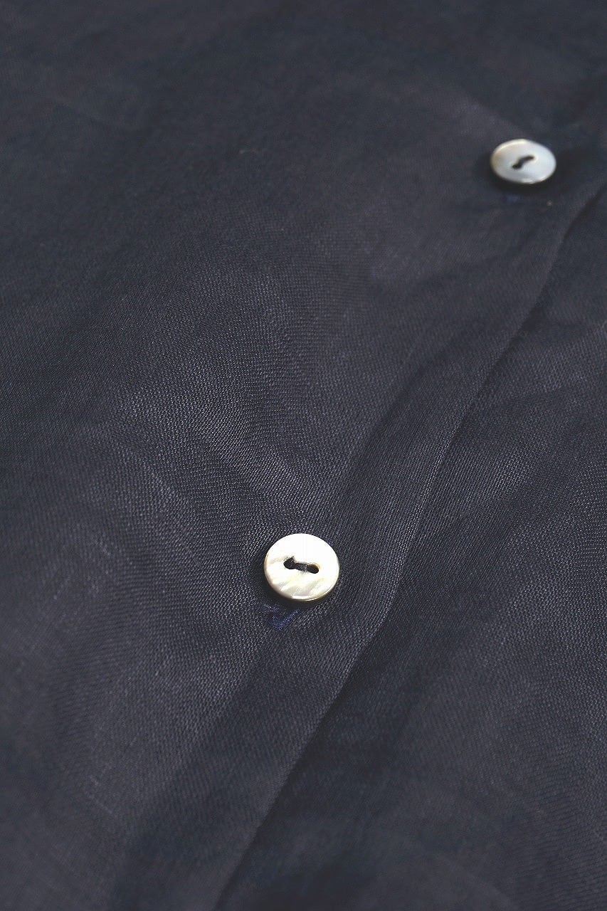 French Linen Balloon Shirt