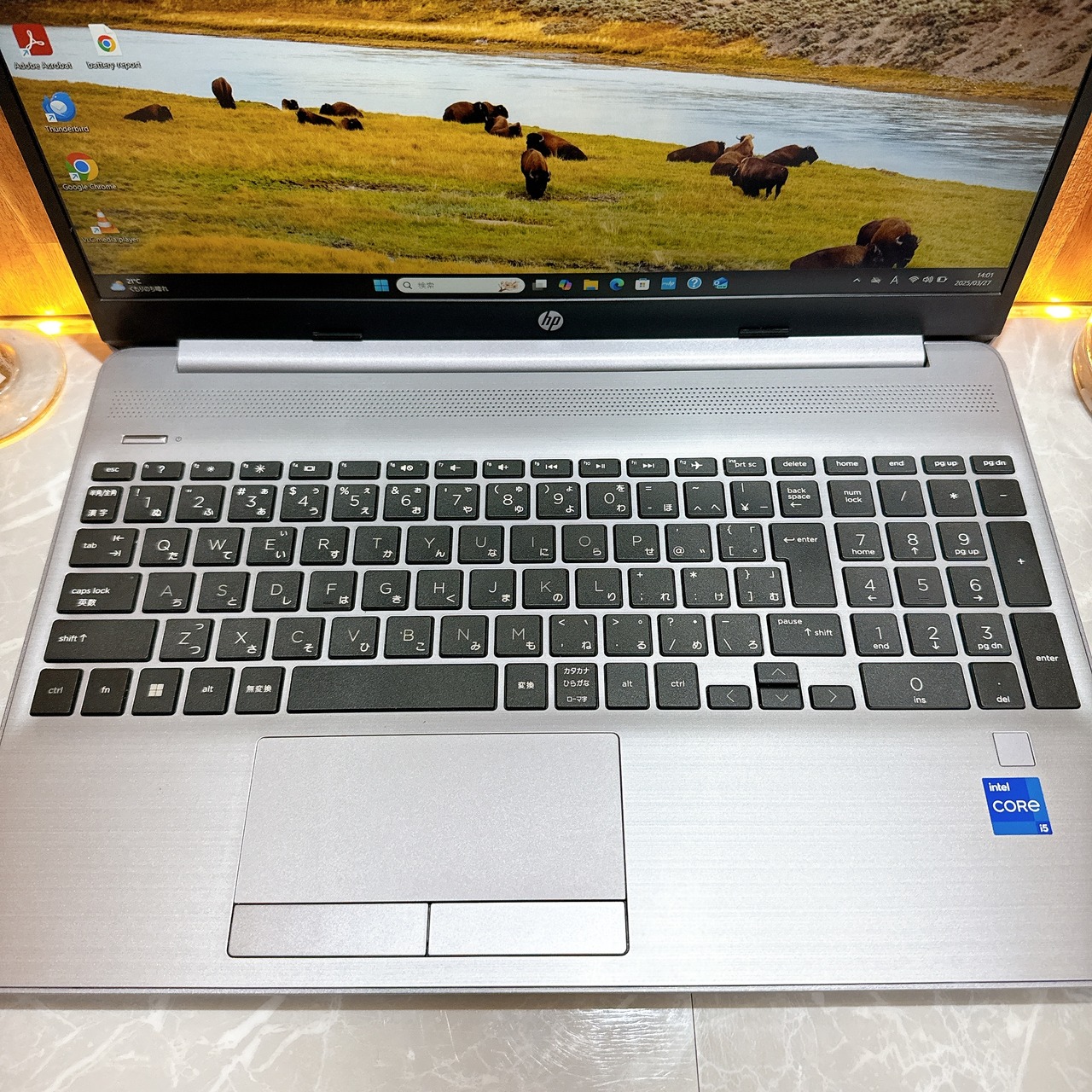 美品/ HP 250 G9 /最高峰i5第12世代/SSD256GB/メモリ8GB/大型15.6インチ/ ノートパソコン