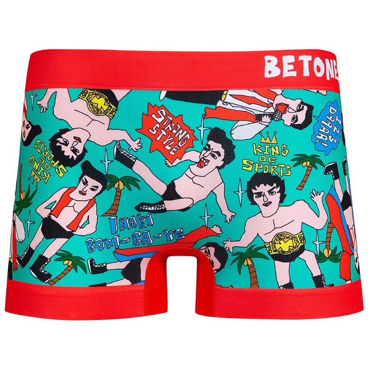 BETONES ×「アントニオ猪木氏」/ 日本プロレス殿堂会コラボ RED (5557)