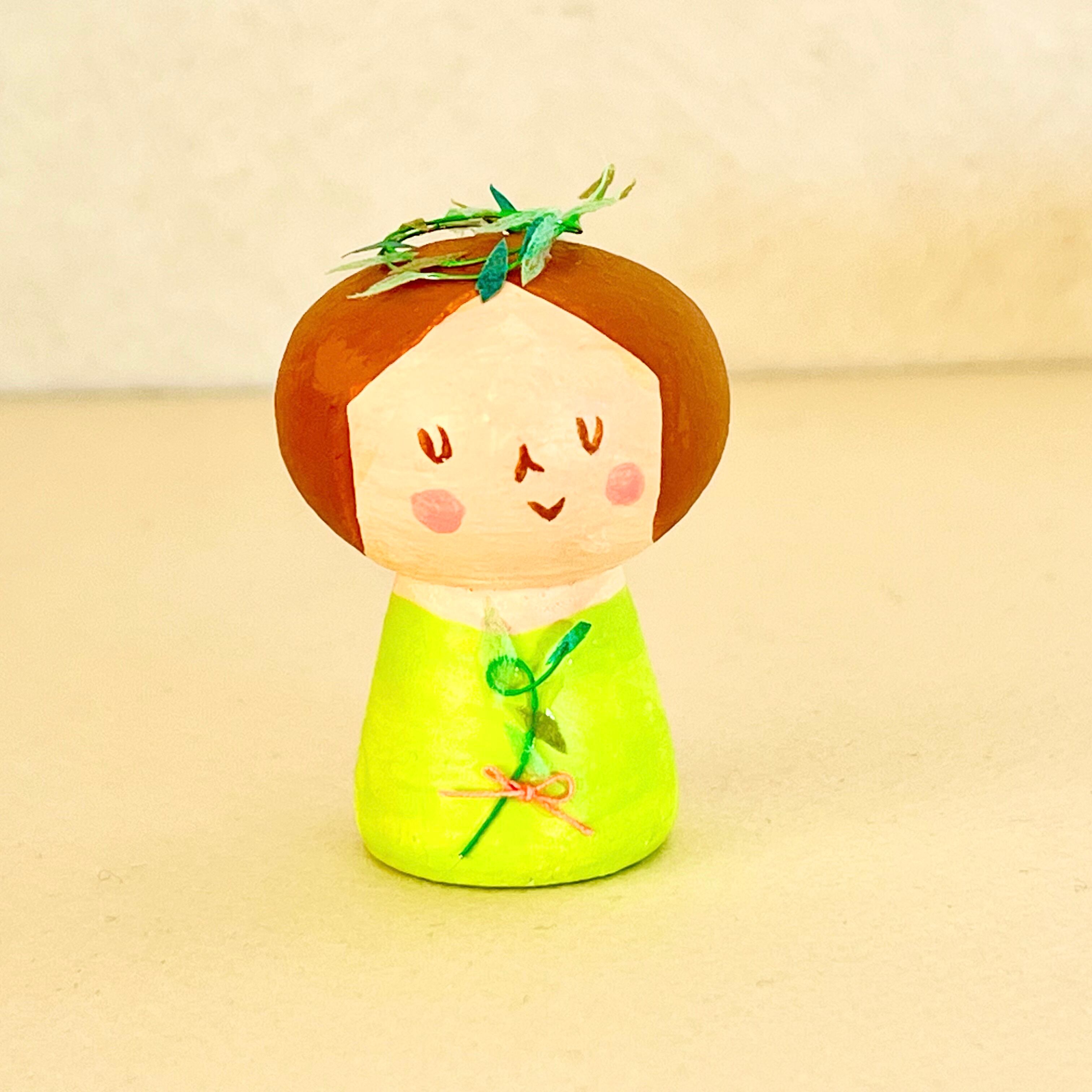 創作ミニこけし ハーブちゃん | merry merry christmasland