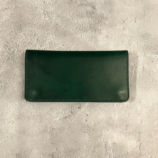 [受注製作]【TRUCKER WALLET】トラッカーウォレット　長財布　ダークグリーン