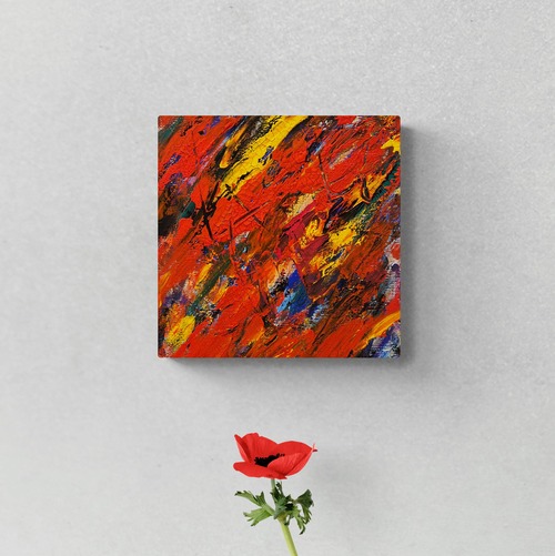 【1点限定】■「Your Story (原画) #YS8」縦27.3 cm × 横27.3 cm  (S3号)【送料込】