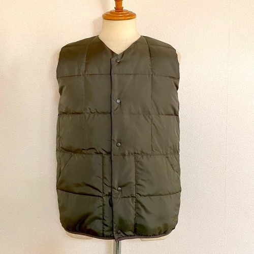 Recycle Down Inner Vest　Olive
