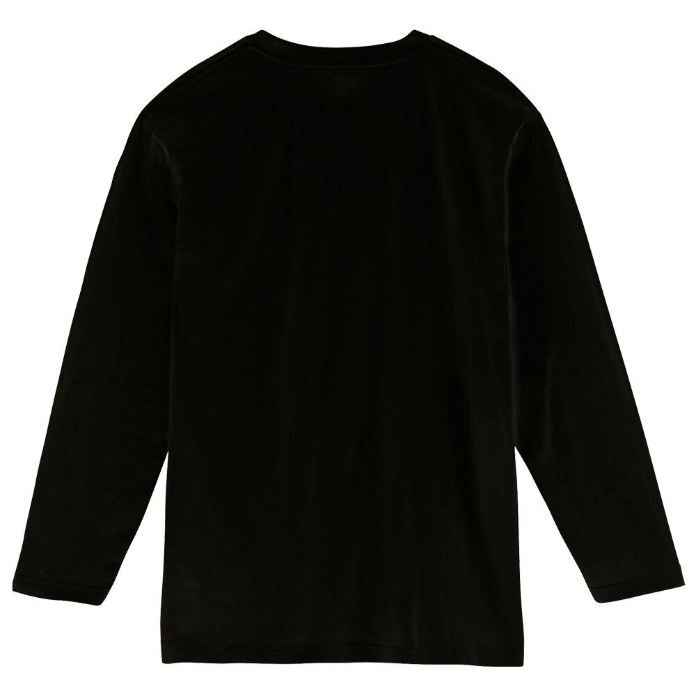 シンプルに大きくどーん ロンt 長袖 Tシャツ 5 6oz スタンダード 綿 フクロウ 梟 手描き イラスト 可愛い ファッション メンズ レディース 選べる カラー 雑貨印刷屋櫻花