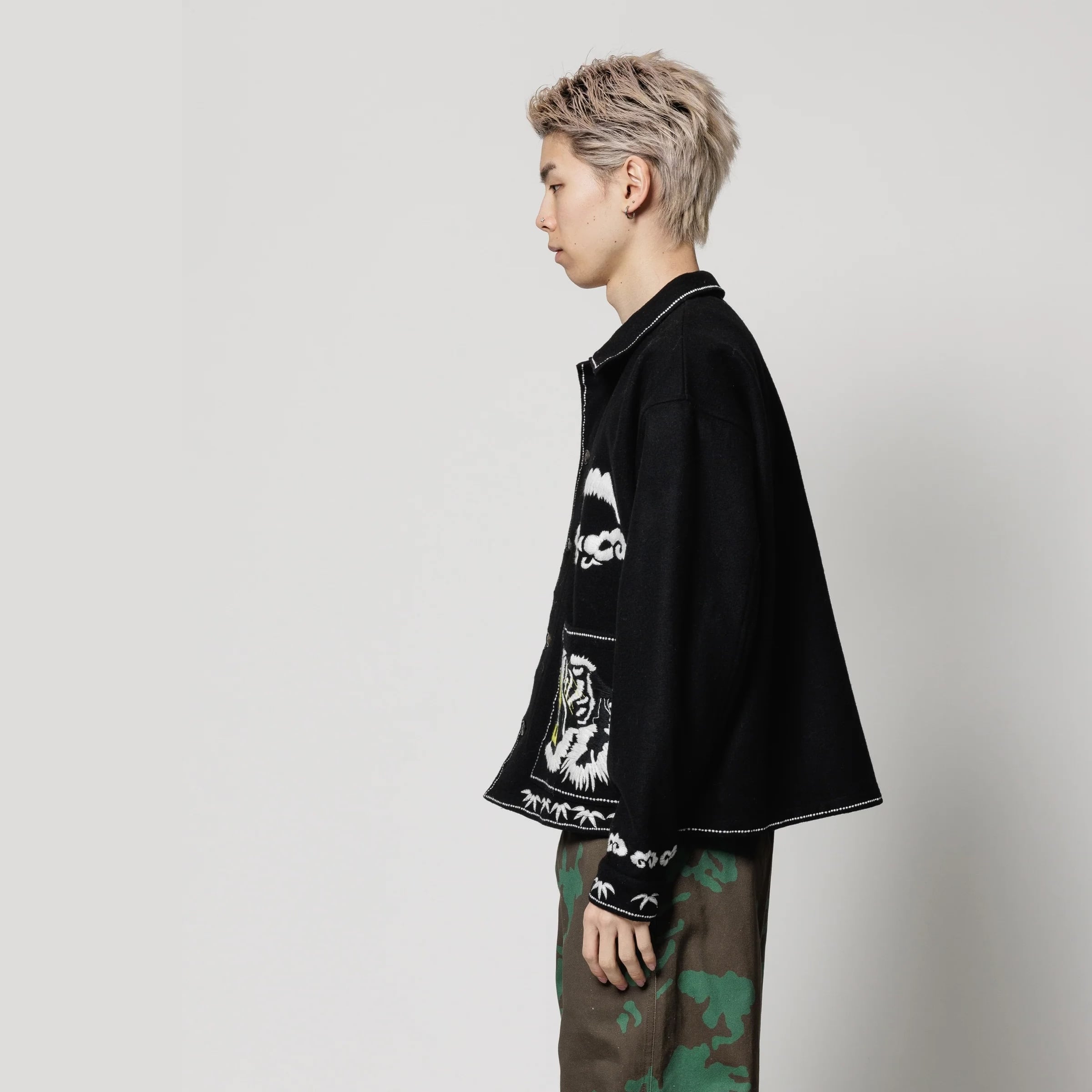 F-LAGSTUF-F BLACK TIGER JACKET | Pay ID