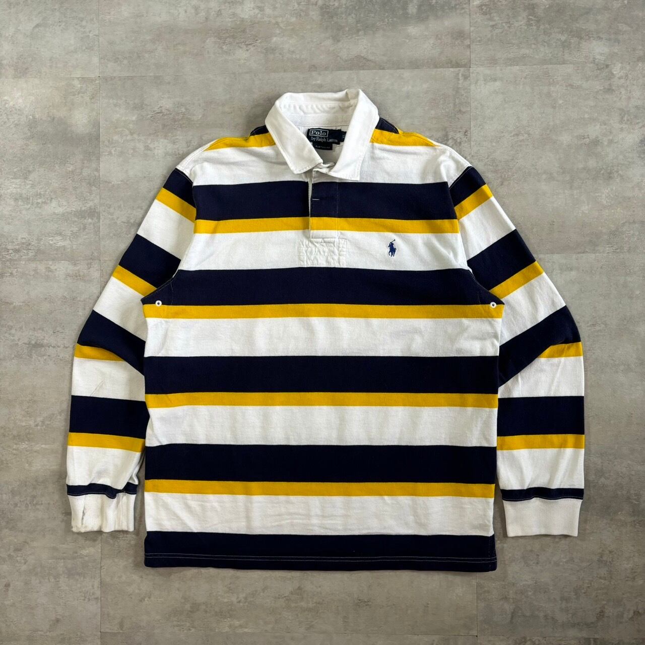 ポロラルフローレン ラガーシャツ ボーダー XL No.1355