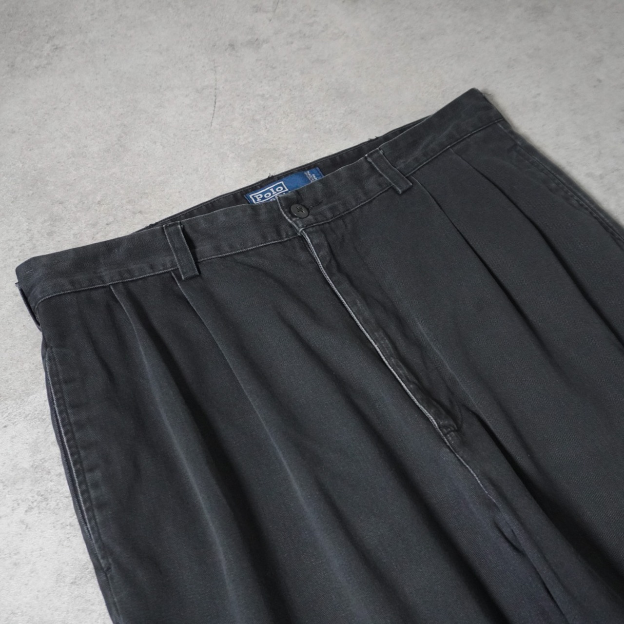 Polo by Ralph Lauren POLO CHINO HAMMOND black [W33L30.5相当] 古着 - 4