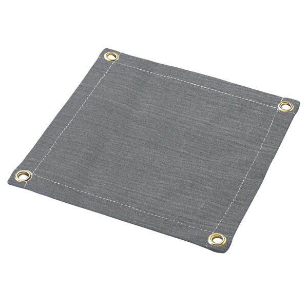 ブラックパワーKS 620S 巾900mm×30m巻 1本【厚み:0.7mm】※加工前※ 瞬間使用温度:1300℃ 連続使用温度:250℃ 片面シリコン加工,耐熱クロス,溶接,熱,火花,620S-R(大中産業) 軽量・柔軟!狭所の養生やカーテンに最適!『耐熱クロス』