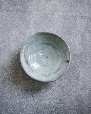 粉引平鉢 M / 平岡仁