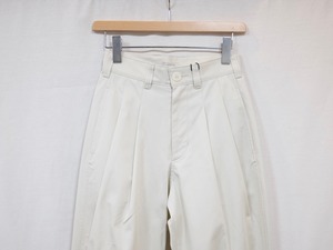 LENO “ 2TUCK TROUSERS “ IVORY