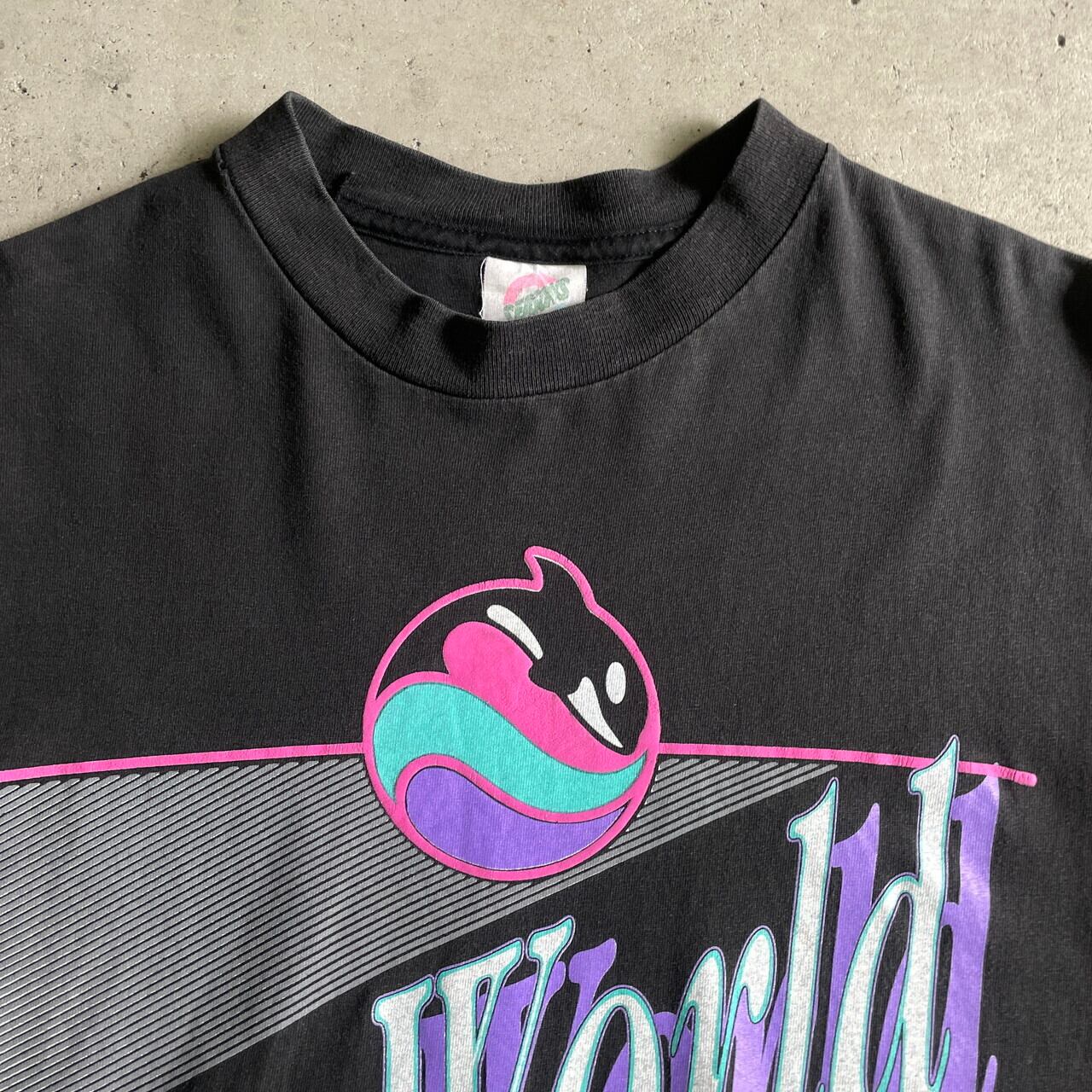USA製 90年代 ”Sea World” 水族館 スーベニア アニマルプリントT