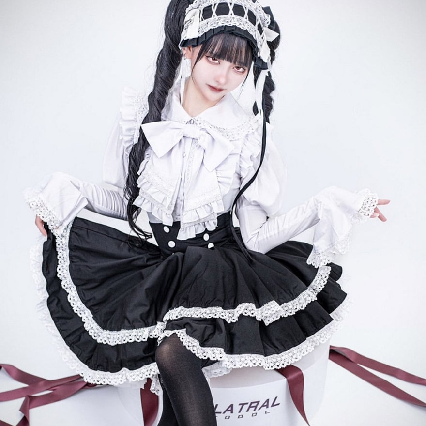 地雷系 ライブ衣装 参戦服 スカート ゴシック イベント ステージ衣装